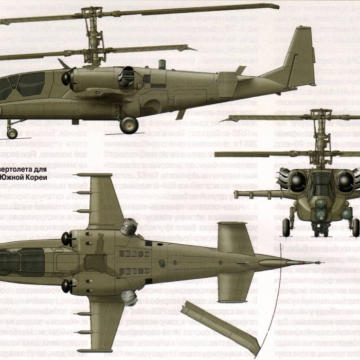 Вертолет ка-50 "черная акула"