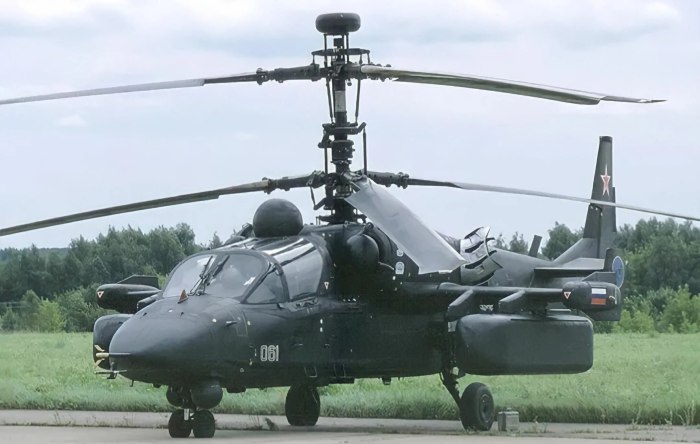 Вертолет ка-52 "Аллигатор"