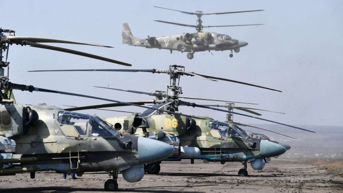 Боевой ударный вертолет ка-52 Аллигатор