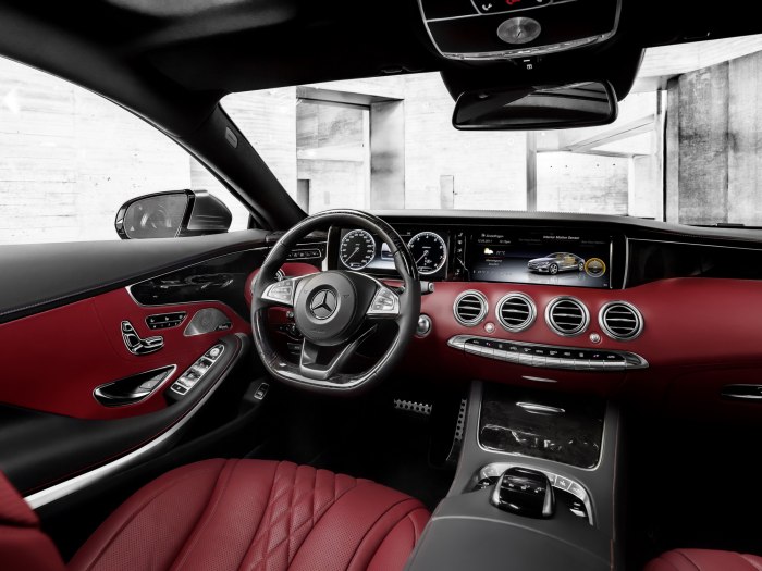Мерседес s500 купе салон
