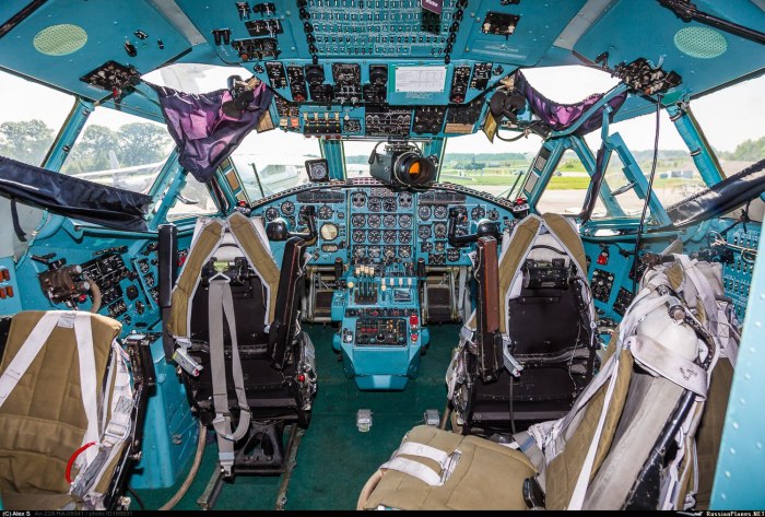 АН-22 кабина пилотов