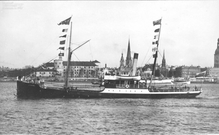 Пароход Рига 1914