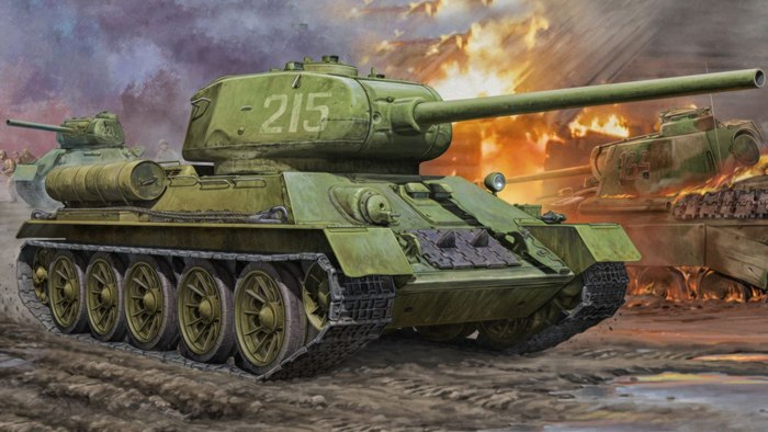 Танк т-34-85