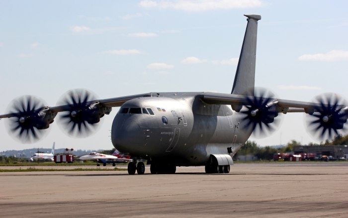 АН 70 военный грузовой самолет