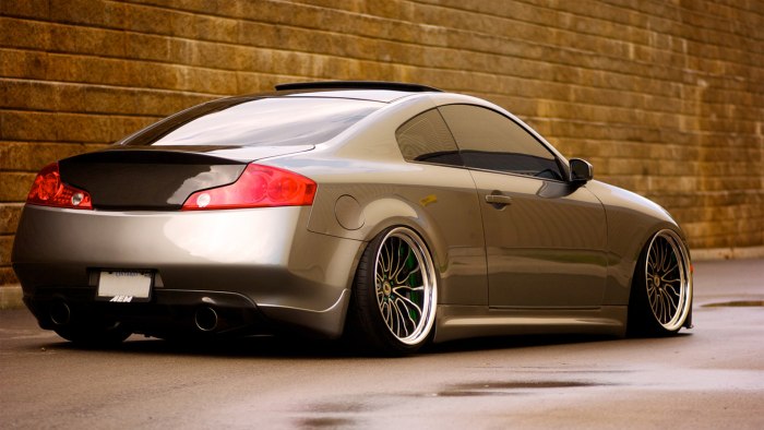 Infiniti g35 Coupe stance