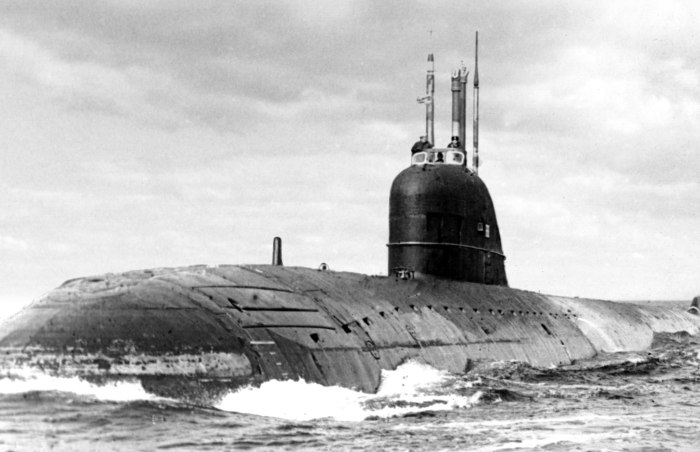 Атомная подводная лодка к3