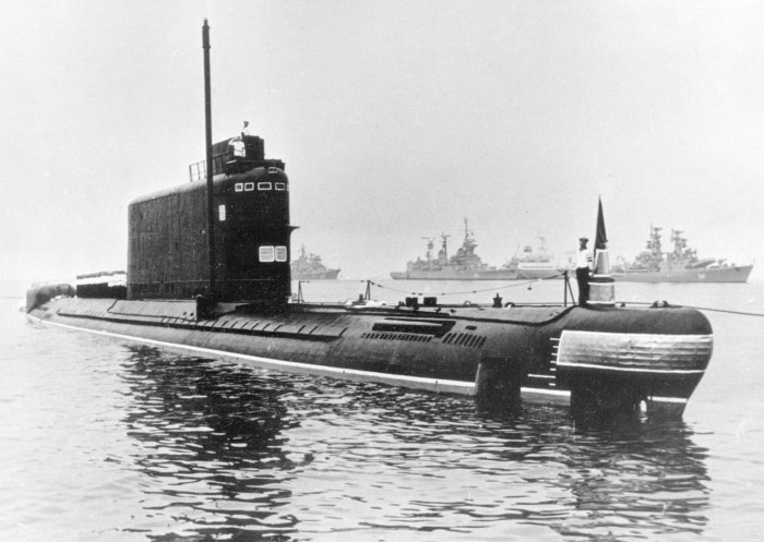 Подводная лодка сом 641б
