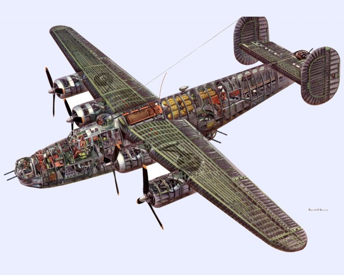 Consolidated b-24 Liberator вооружение