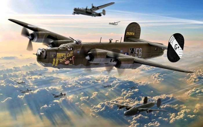 B 24 бомбардировщик