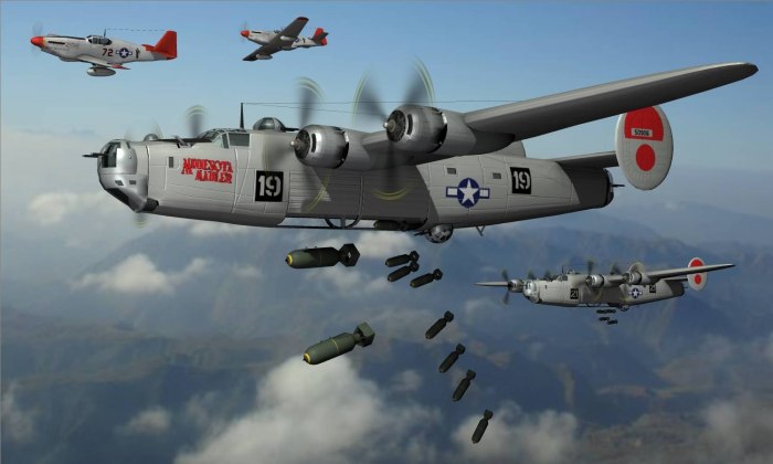B24 самолет бомбардировщик