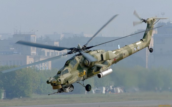 Боевой вертолет ми-28н «ночной охотник»
