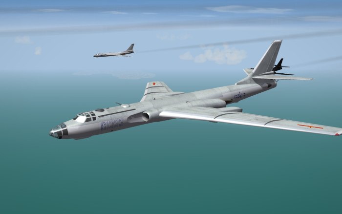 Китайский бомбардировщик h-6k