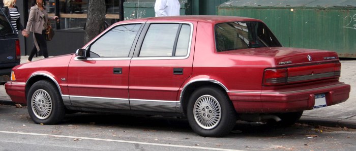 Chrysler le Baron 1988 седан