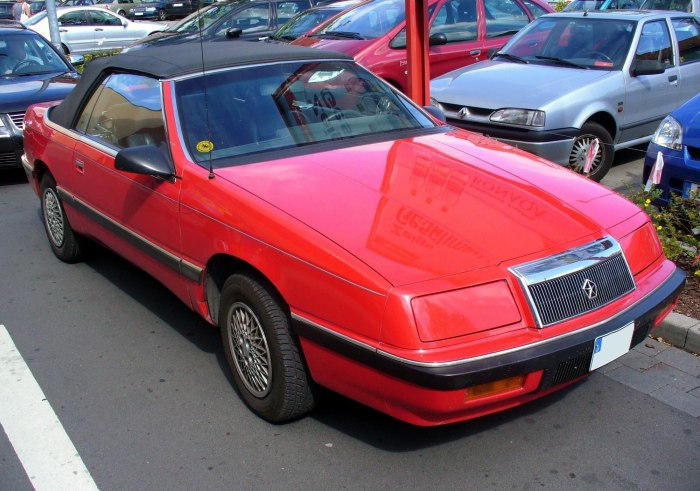 Chrysler le Baron 1988