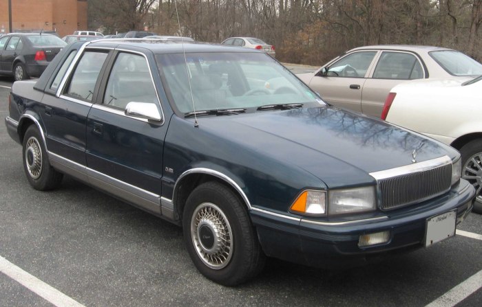 Chrysler LEBARON 1992