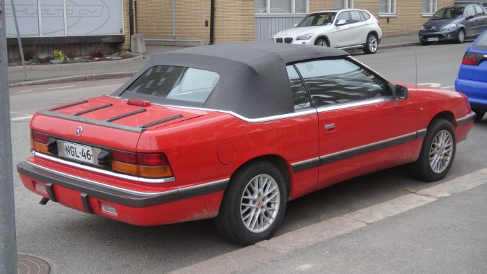 Chrysler le Baron Cabrio
