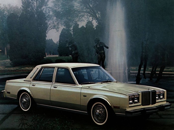 Chrysler le Baron 1988 седан