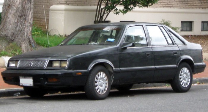 Chrysler LEBARON 1985