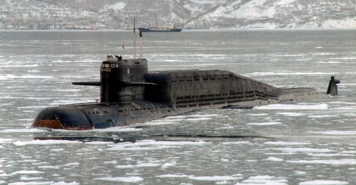 Подводная лодка БДР 667 Камчатка
