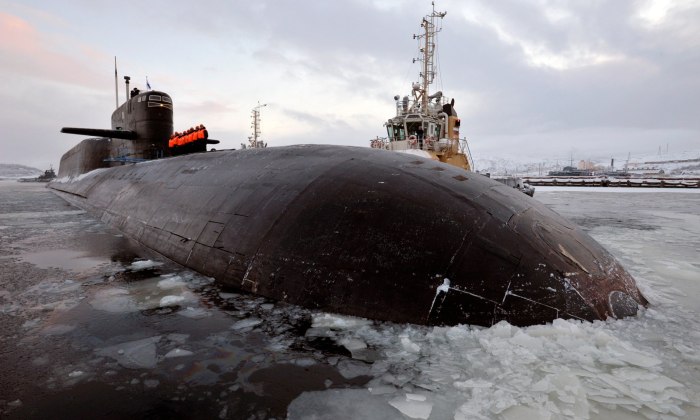 Подводные лодки проекта 667бдрм «Дельфин»