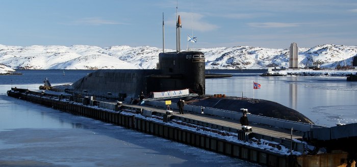 Гаджиево база подводных лодок Северного флота