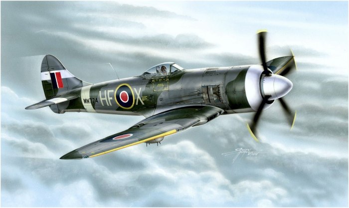 Hawker Tempest mk2 модель
