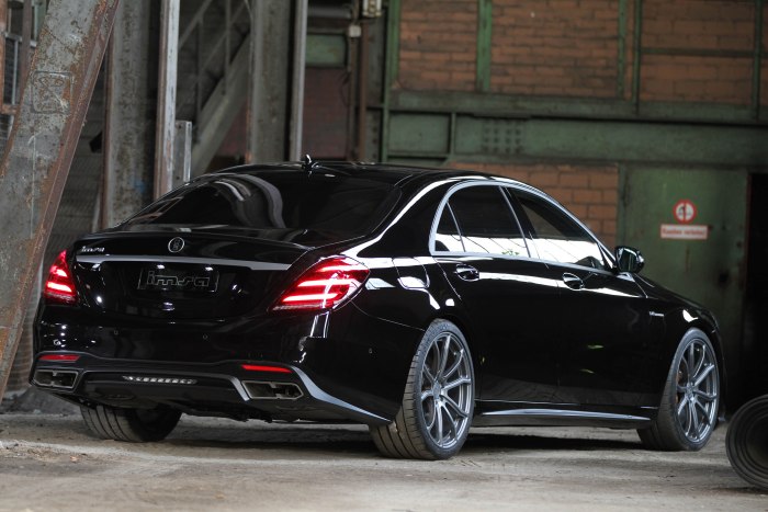 Мерседес 222 s65 AMG черный