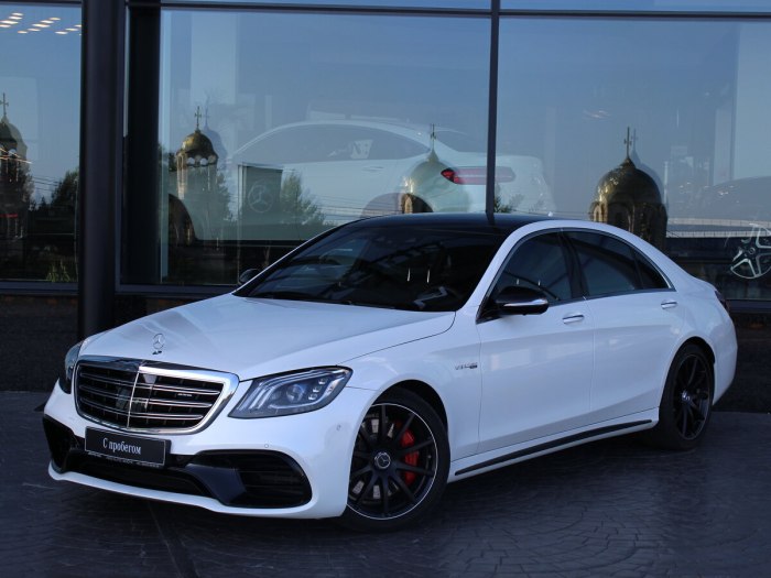 Mercedes Benz s63 AMG w222 белый