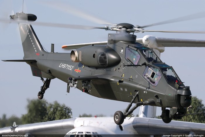 Китайский ударный вертолет WZ-10