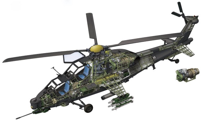 Китайский вертолет z20f