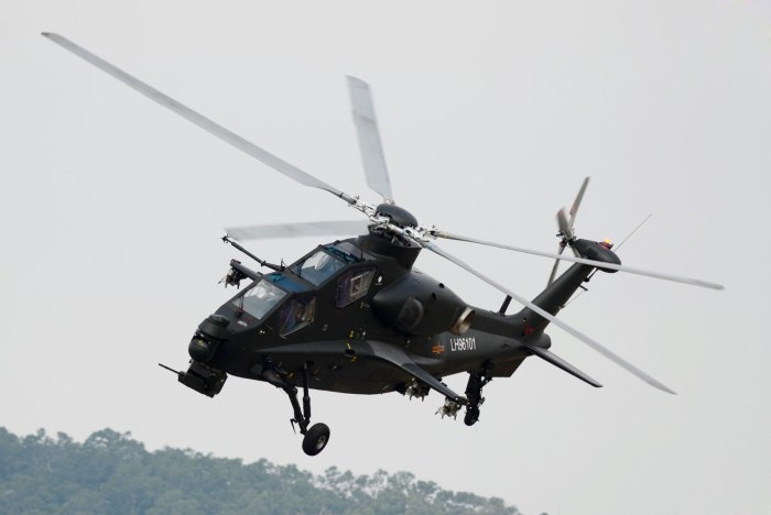 Вертолет Chinese z-10 Attack Helicopt