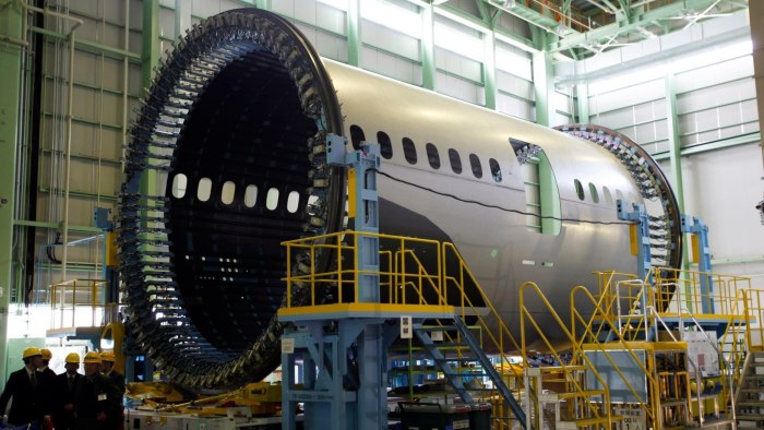 Боинг 787 композитные материалы