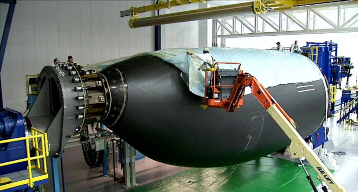 Боинг 787 фюзеляж