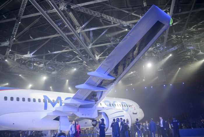 Композитное крыло самолета МС-21