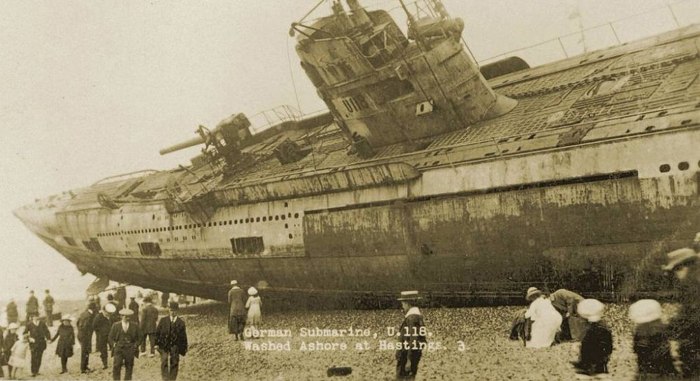 Подводная лодка 1 мировой войны