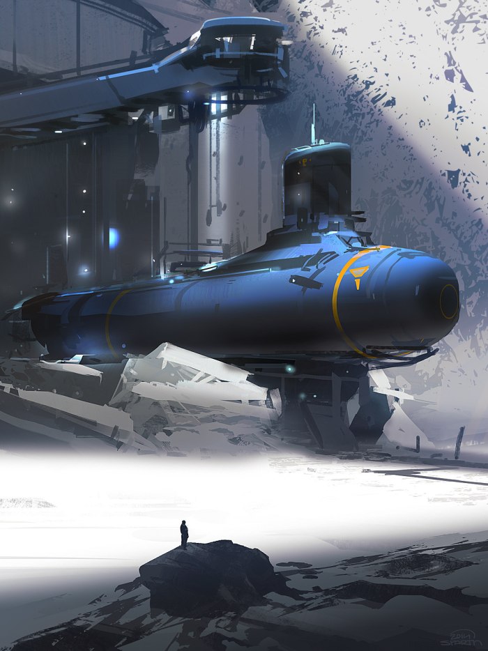 Subnautica субмарина Драконис