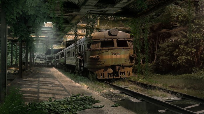 Metro 2033 станции с поездами