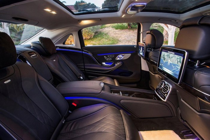 Mercedes Maybach s600 салон