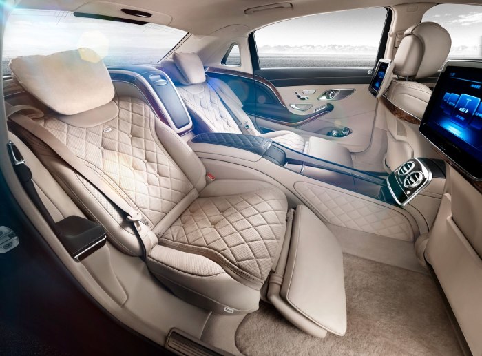 Майбах-Мерседес s600 салон