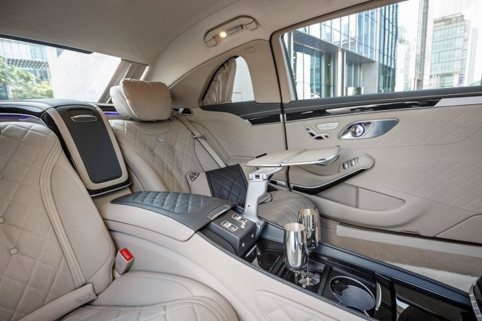 Мерседес s600 Maybach салон