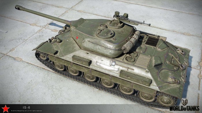 Танка ИС-6 (объект 252).