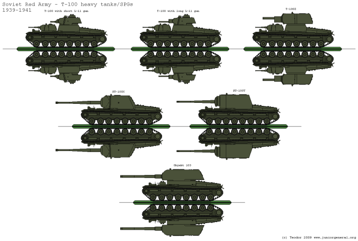 Т-100 тяжёлый танк