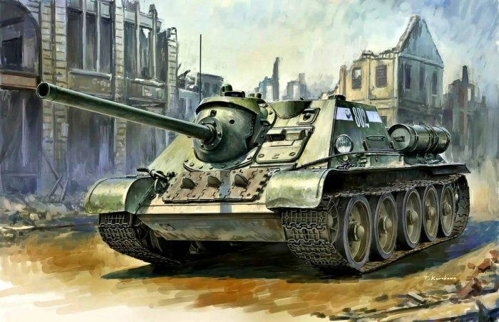 Советский танк Су 85