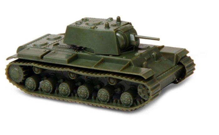 Сборная модель танка кв 2