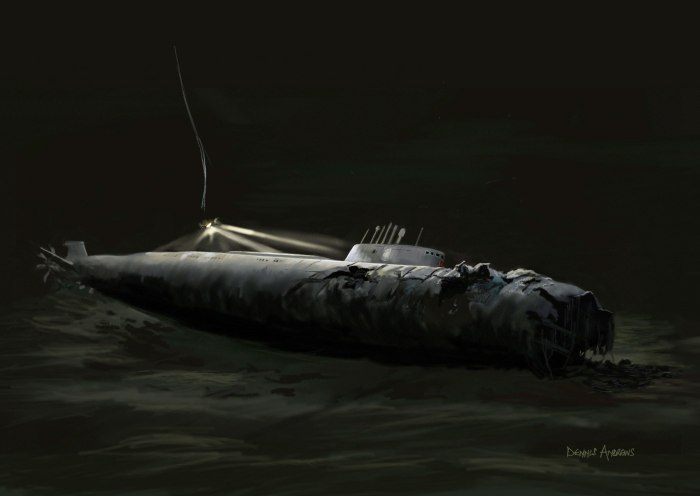 Подлодка к-141 Курск