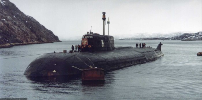 К-141 «Курск» подводная лодка