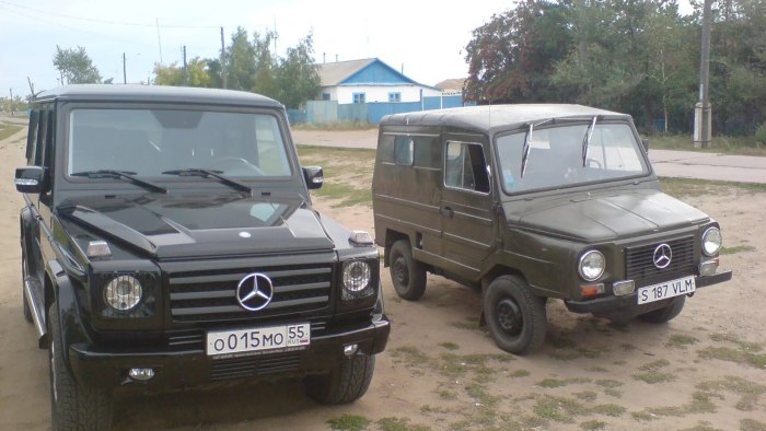 ЛУАЗ 969м под Гелик