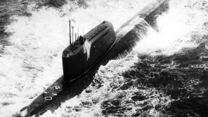 Гибель подлодки к 129 в 1968 году