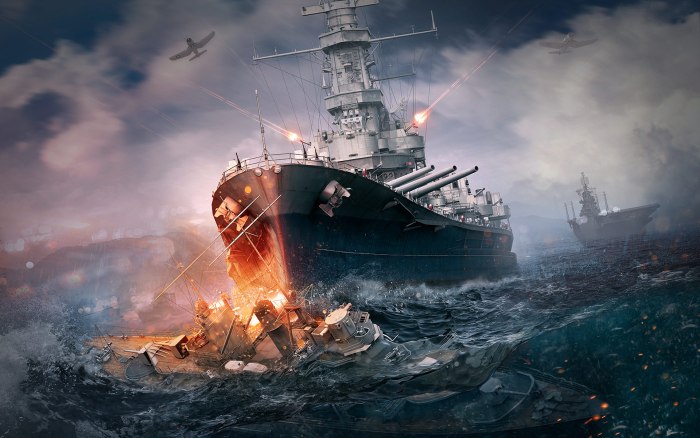 Варшипс морской бой