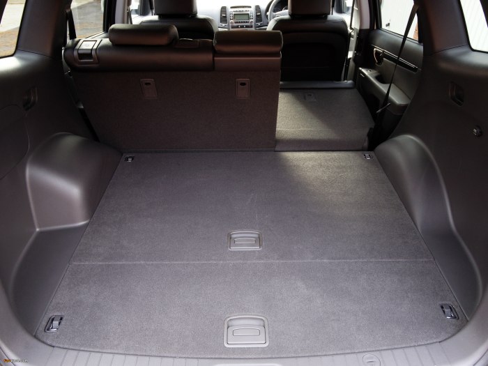 Hyundai Santa Fe 2010 багажник